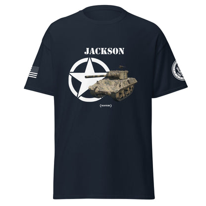 Amerikanischer Panzerjäger Jackson Mastery T-Shirt T-Shirt 33.99 Herren, Jackson, Mastery, Panzerjäger, T-Shirt, Tanks, Thunder, War, World JLR Design