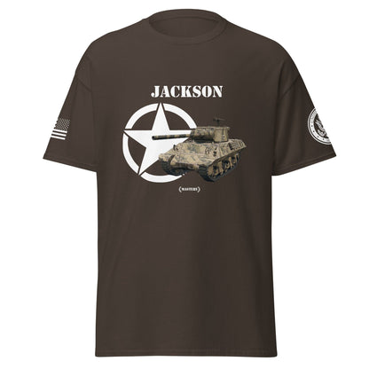 Amerikanischer Panzerjäger Jackson Mastery T-Shirt T-Shirt 33.99 Herren, Jackson, Mastery, Panzerjäger, T-Shirt, Tanks, Thunder, War, World JLR Design