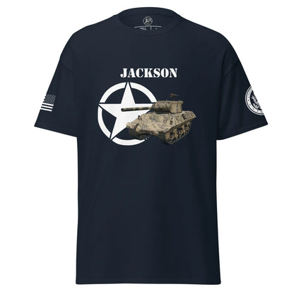 unisex-classic-tee-navy-front-677aa26d81fb2 - JLR Design