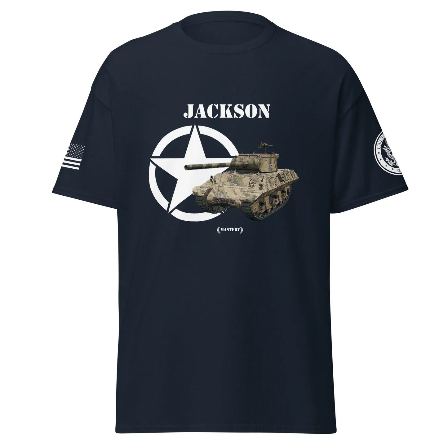 amerikanischer-panzerjager-jackson-mastery-t-shirt-t-shirt-jlr-design-14 - JLR Design