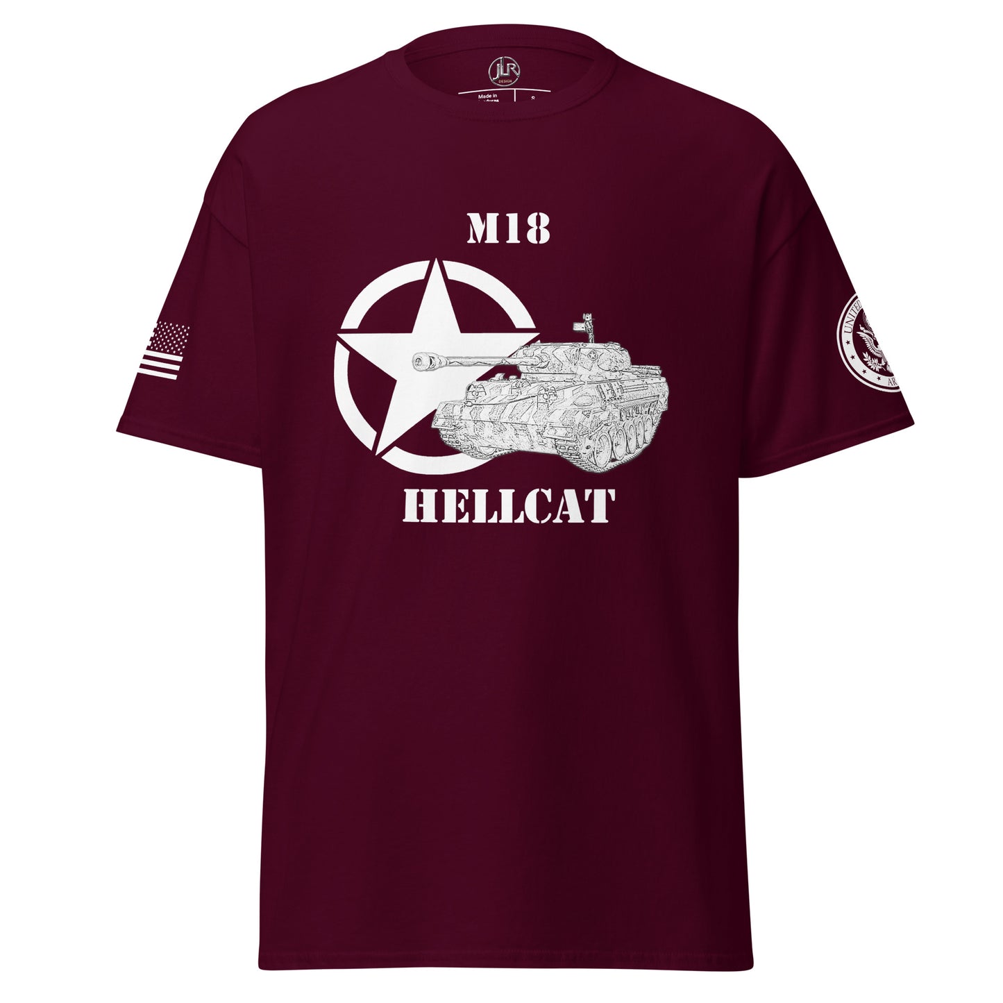 Amerikanischer Panzerjäger M18 Hellcat T-Shirt sw T-Shirt JLR Design