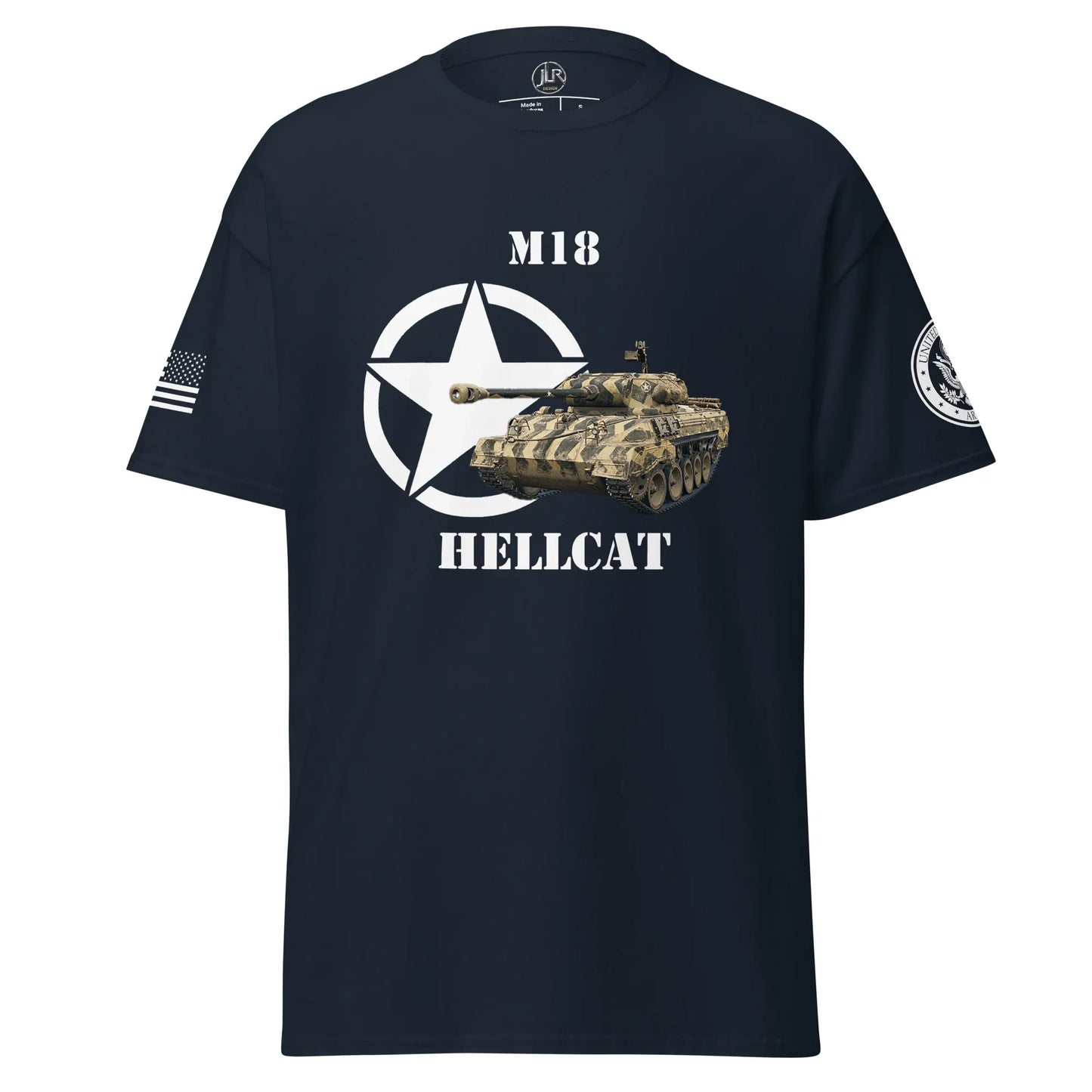 unisex-classic-tee-navy-front-677aa8c44deef - JLR Design