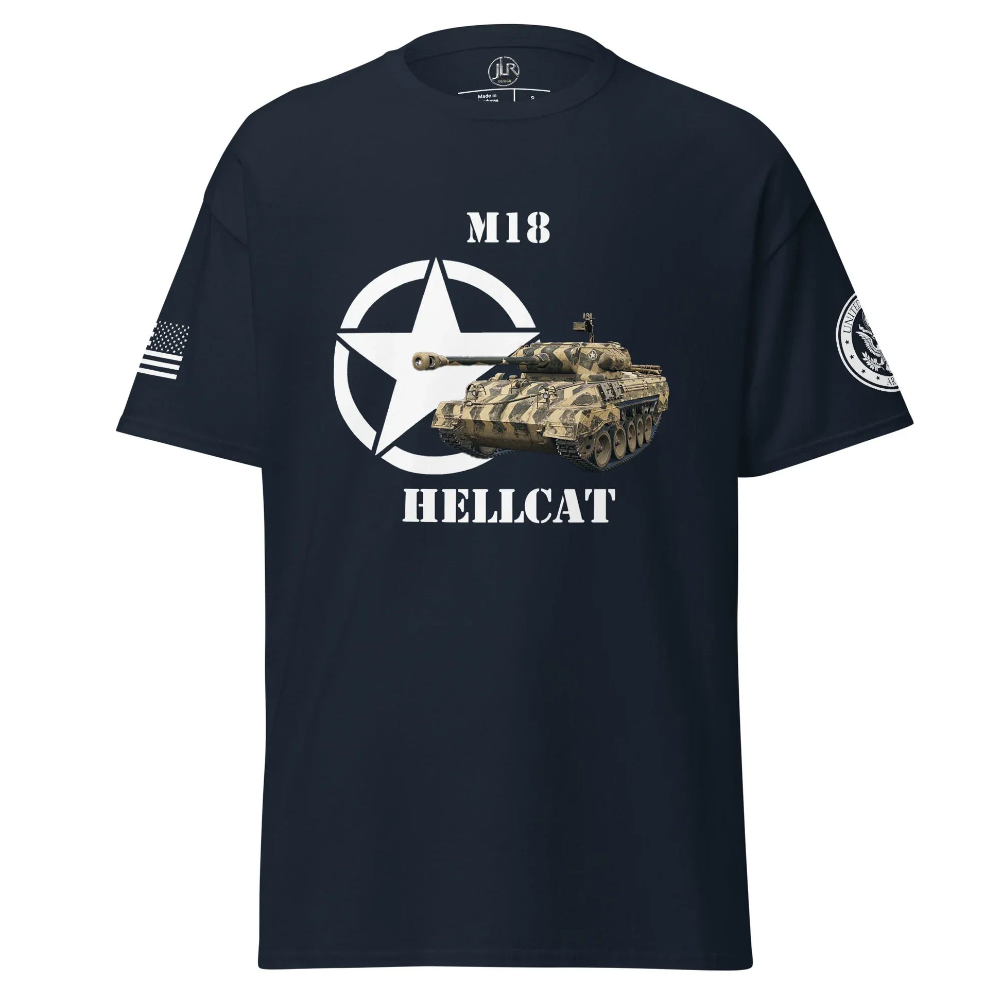 unisex-classic-tee-navy-front-677aa8c44deef - JLR Design