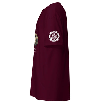unisex-classic-tee-maroon-left-677aa8c44996b - JLR Design