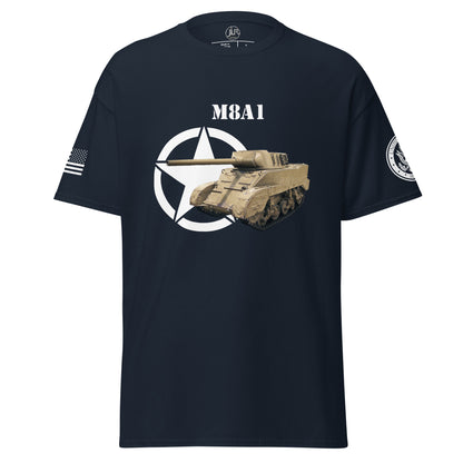 Amerikanischer Panzerjäger M8A1 T-Shirt T-Shirt JLR Design