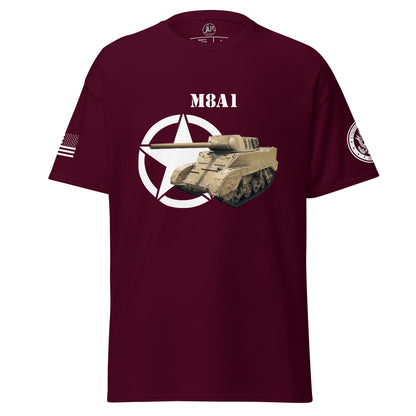 Amerikanischer Panzerjäger M8A1 T-Shirt T-Shirt JLR Design