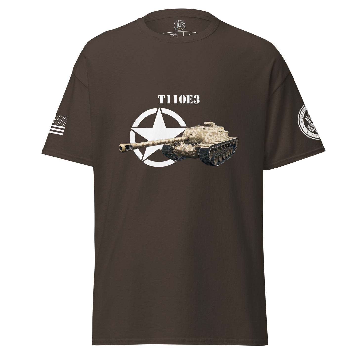 Amerikanischer Panzerjäger T110E3 T-Shirt T-Shirt JLR Design