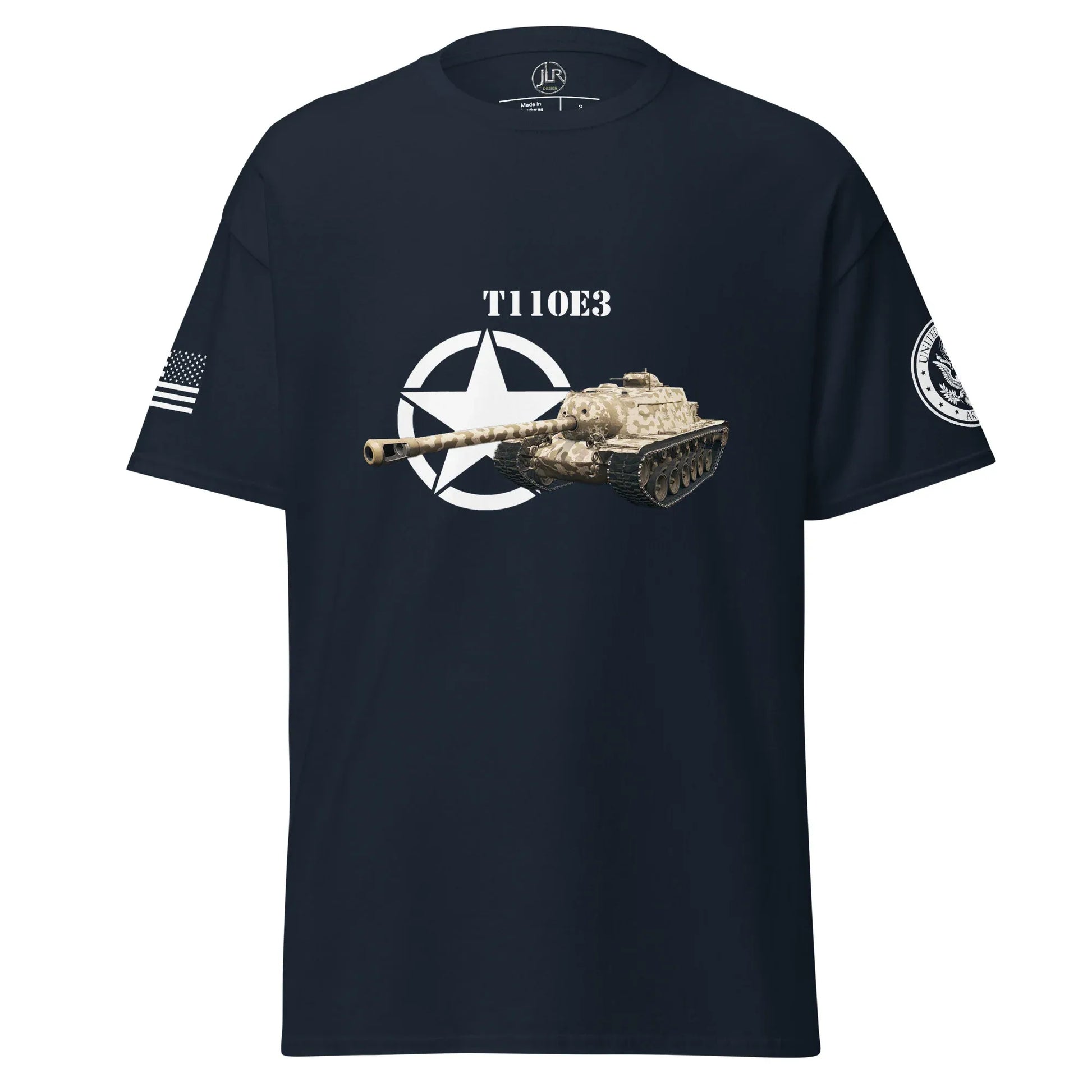 amerikanischer-panzerjager-t110e3-t-shirt-t-shirt-jlr-design-38187 - JLR Design