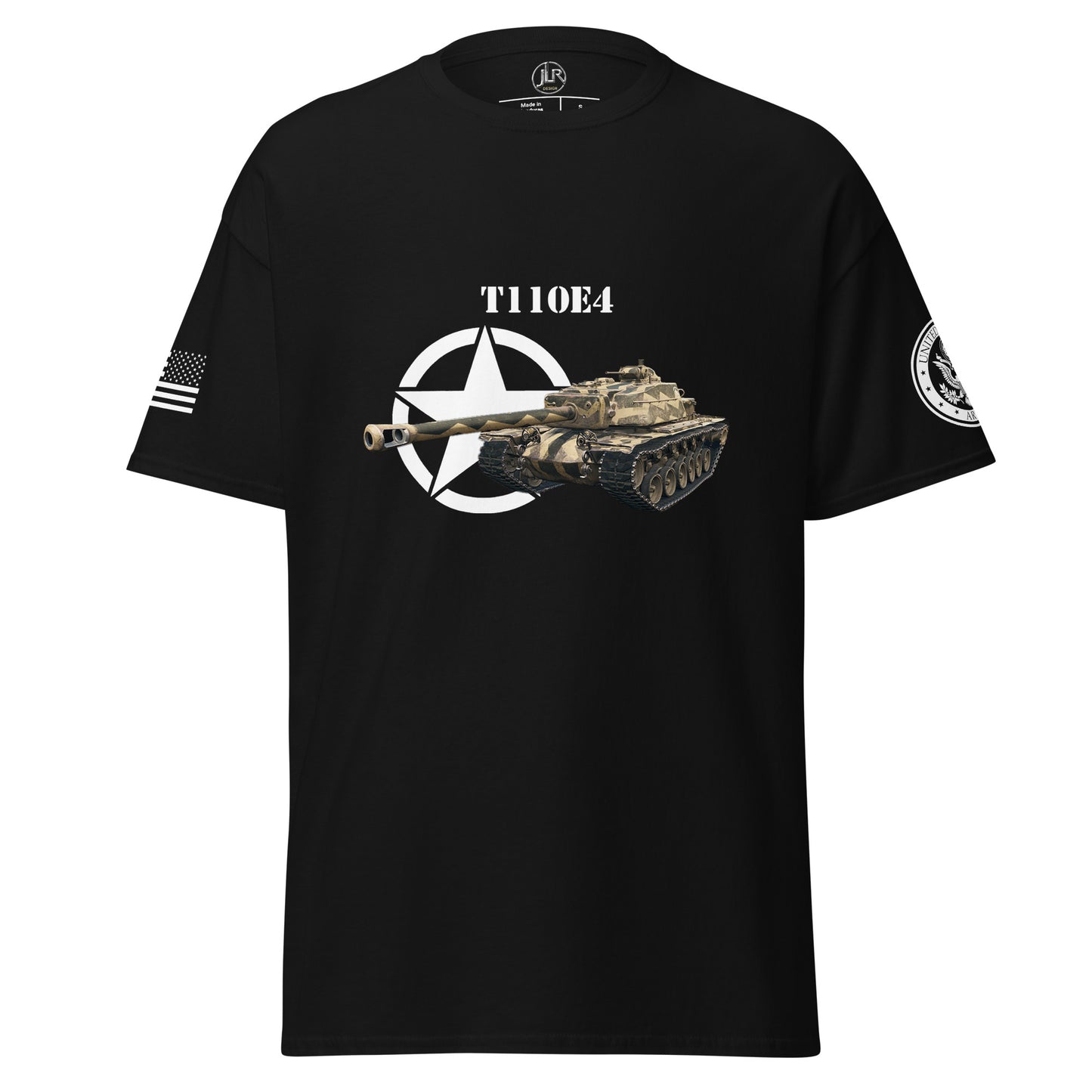 Amerikanischer Panzerjäger T110E4 T-Shirt T-Shirt JLR Design