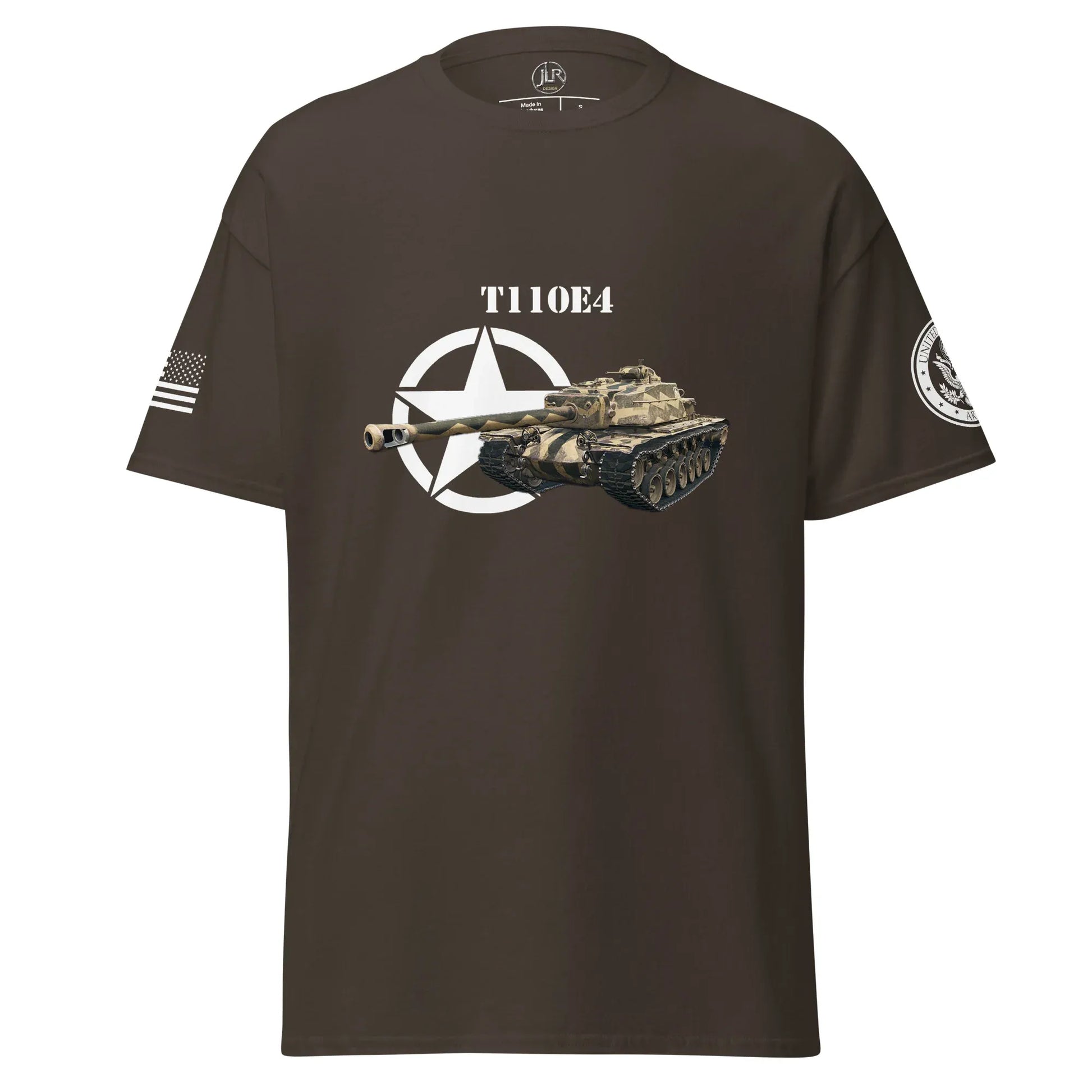 amerikanischer-panzerjager-t110e4-t-shirt-t-shirt-jlr-design-10167 - JLR Design