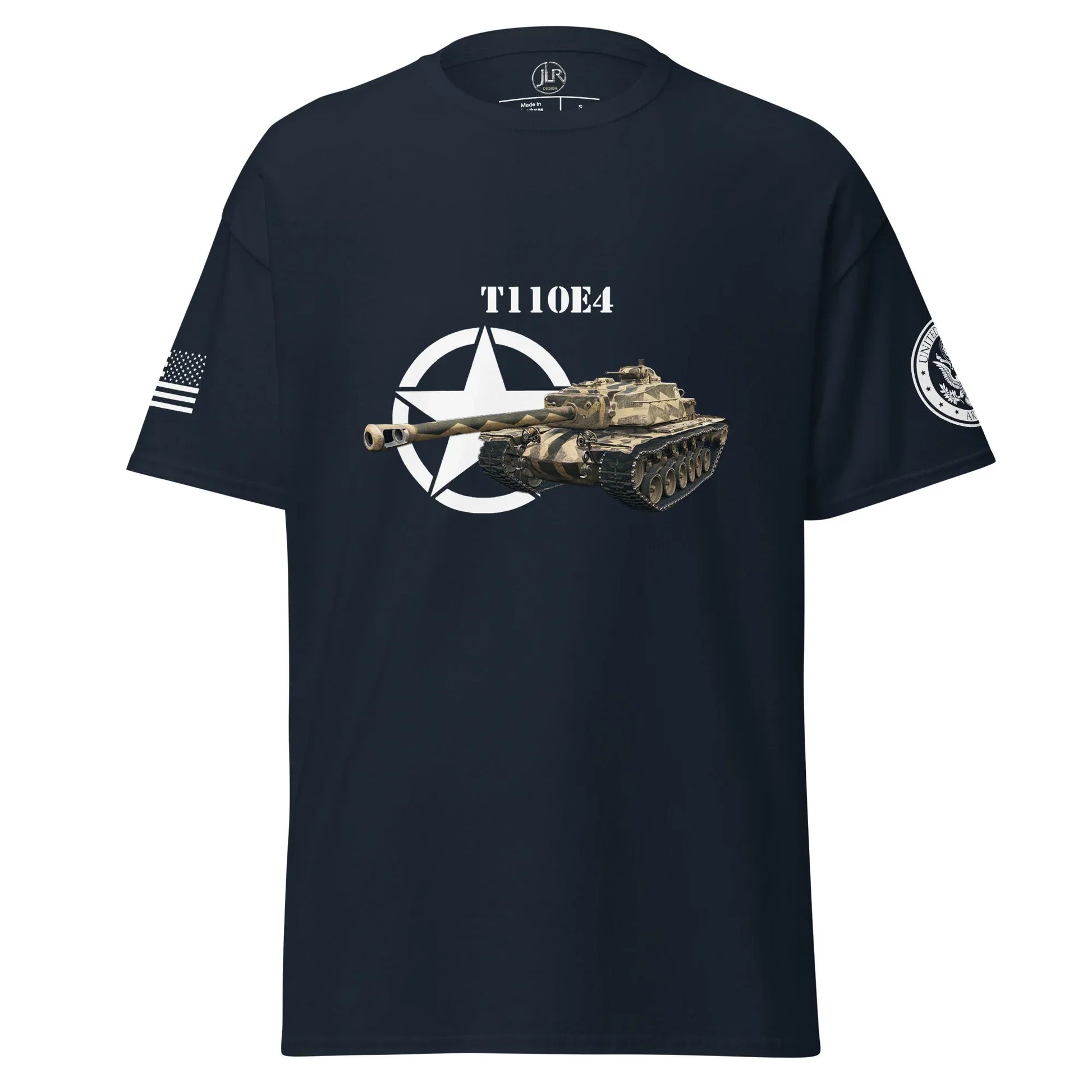 amerikanischer-panzerjager-t110e4-t-shirt-t-shirt-jlr-design-91854 - JLR Design