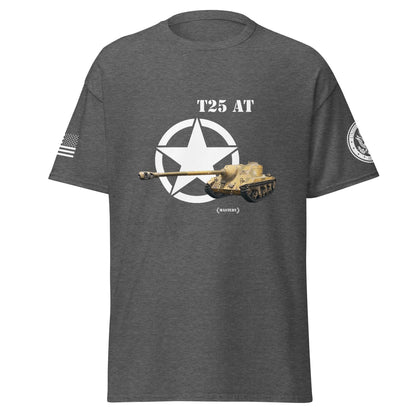 Amerikanischer Panzerjäger T25 AT Mastery T-Shirt T-Shirt 33.99 AT, Herren, Mastery, Panzerjäger, T-Shirt, T25, Tanks, Thunder, War, World JLR Design