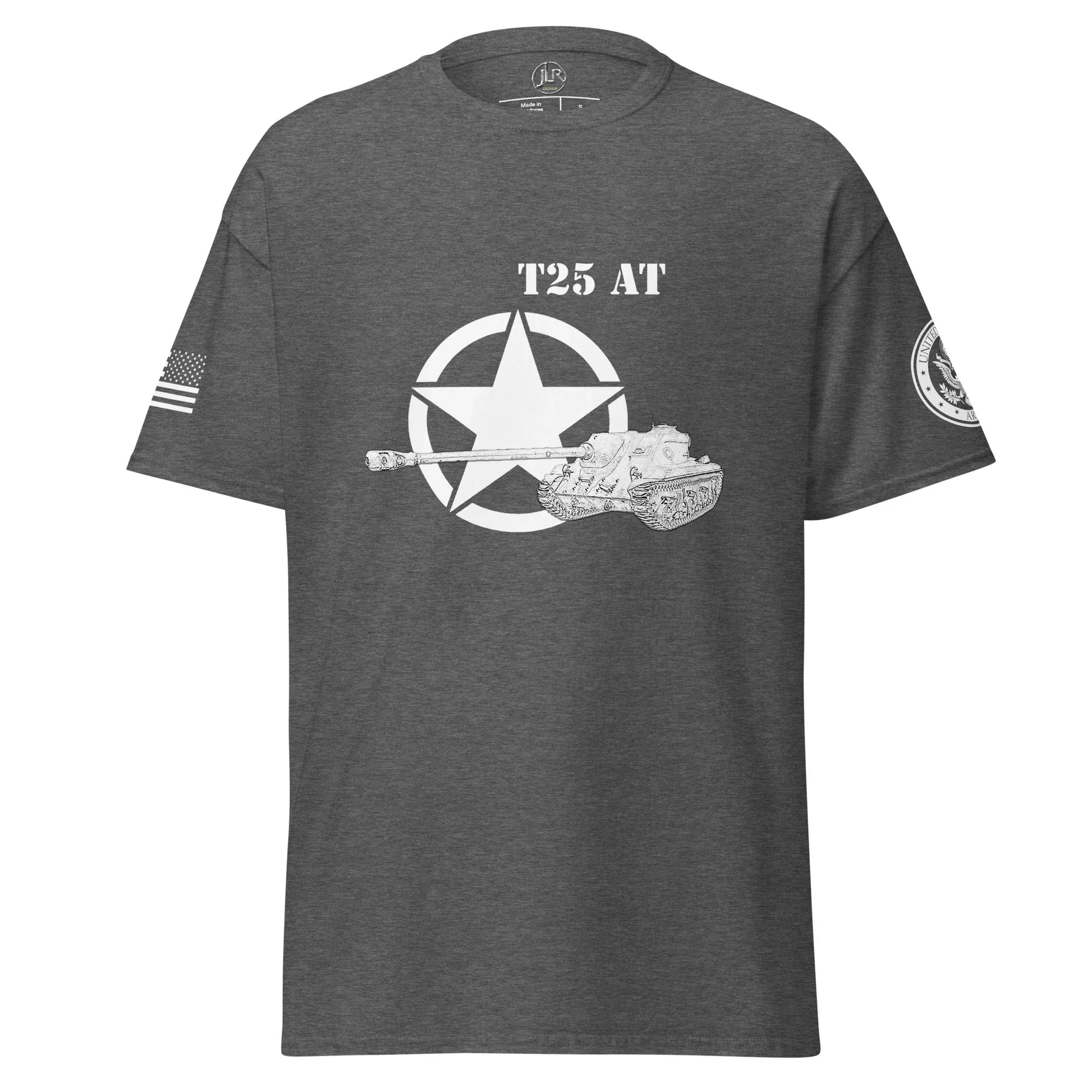 amerikanischer-panzerjager-t25-at-t-shirt-sw-t-shirt-jlr-design-96812 - JLR Design