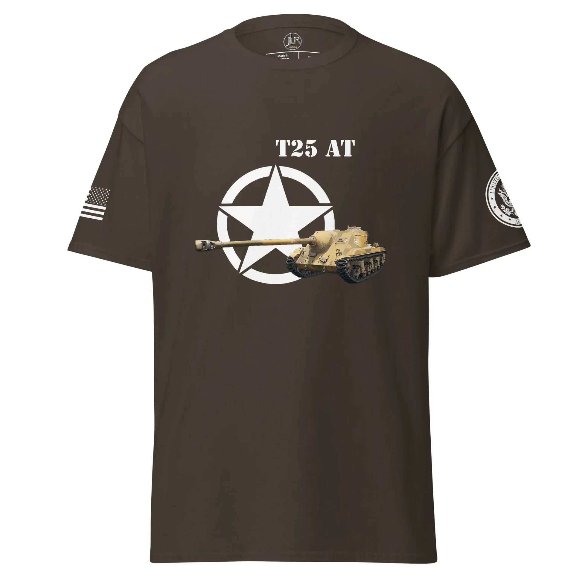 amerikanischer-panzerjager-t25-at-t-shirt-t-shirt-jlr-design-61275 - JLR Design