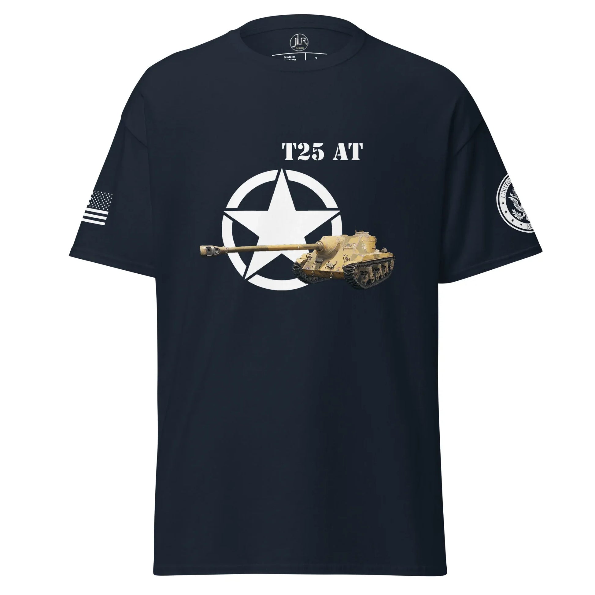 amerikanischer-panzerjager-t25-at-t-shirt-t-shirt-jlr-design-21014 - JLR Design