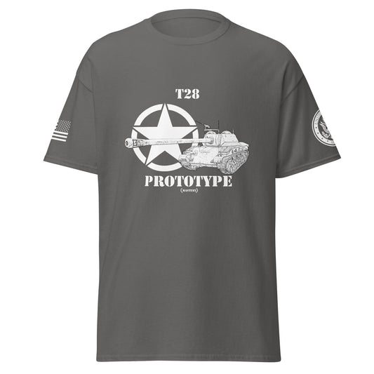 Amerikanischer Panzerjäger T28 Prototype Mastery T-Shirt sw T-Shirt 29.99 Herren, Mastery, Panzerjäger, Prototype, sw, T-Shirt, T28, Tanks, Thunder, War, World JLR Design