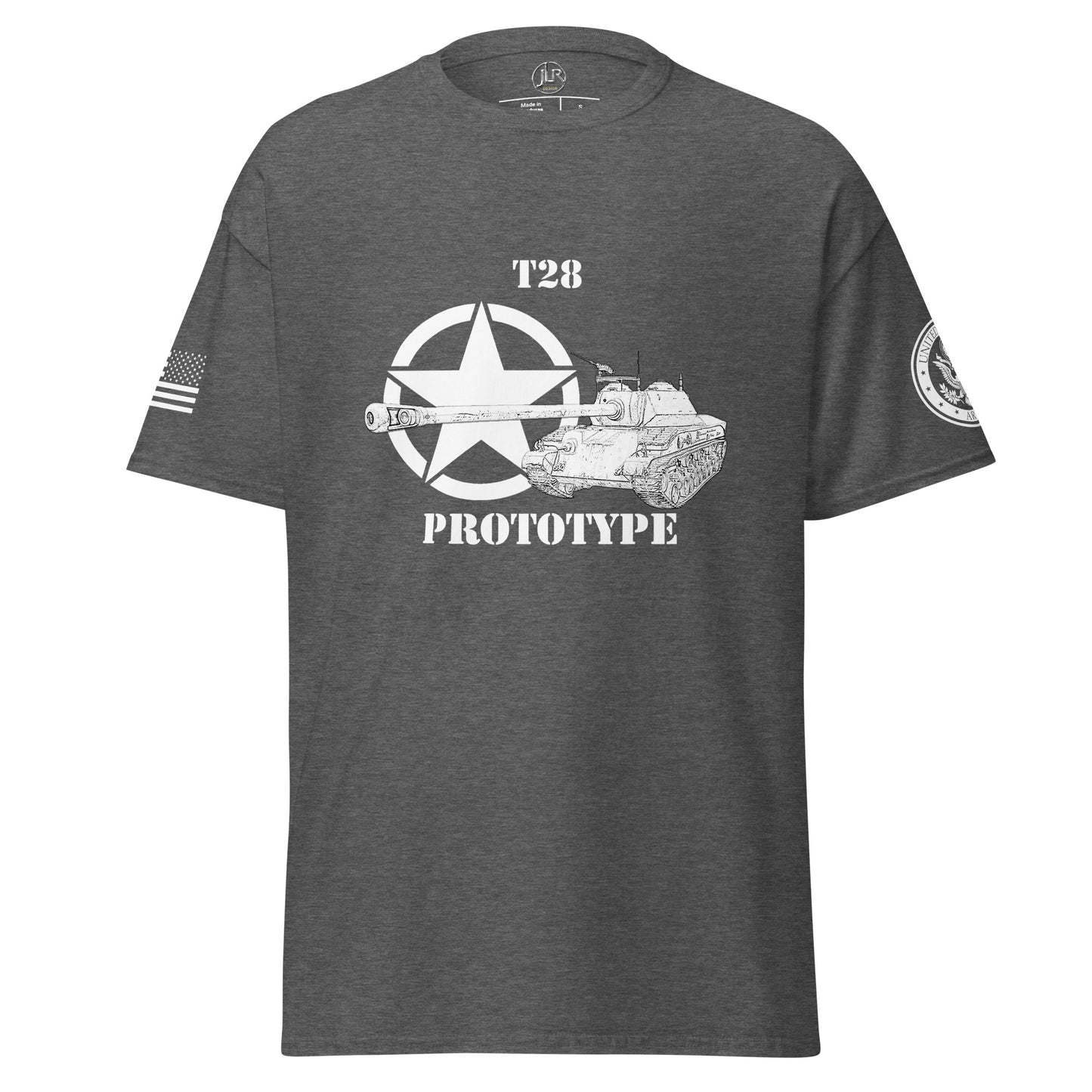 Amerikanischer Panzerjäger T28 Prototype T-Shirt sw T-Shirt JLR Design