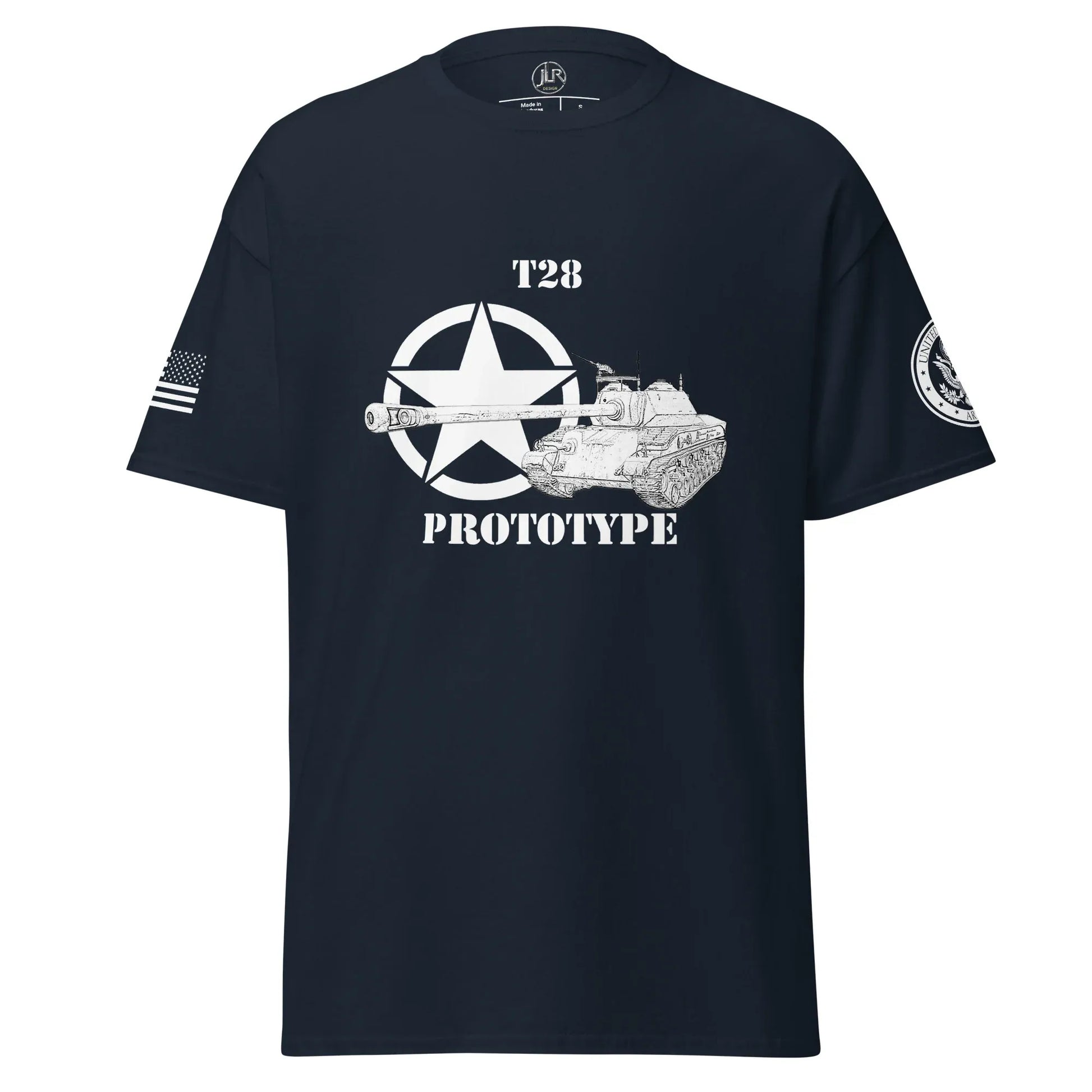 amerikanischer-panzerjager-t28-prototype-t-shirt-sw-t-shirt-jlr-design-64357 - JLR Design