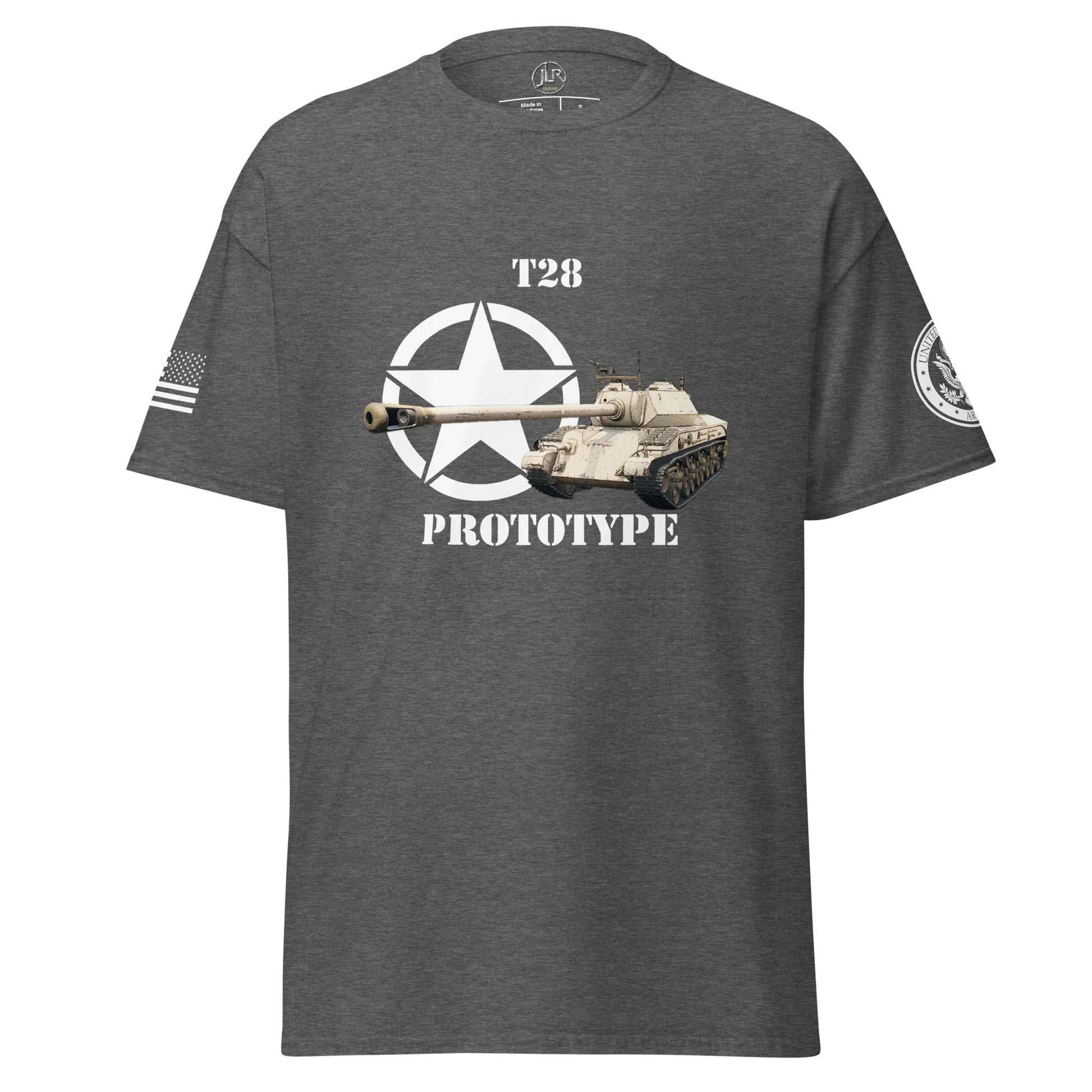 amerikanischer-panzerjager-t28-prototype-t-shirt-t-shirt-jlr-design-86537 - JLR Design