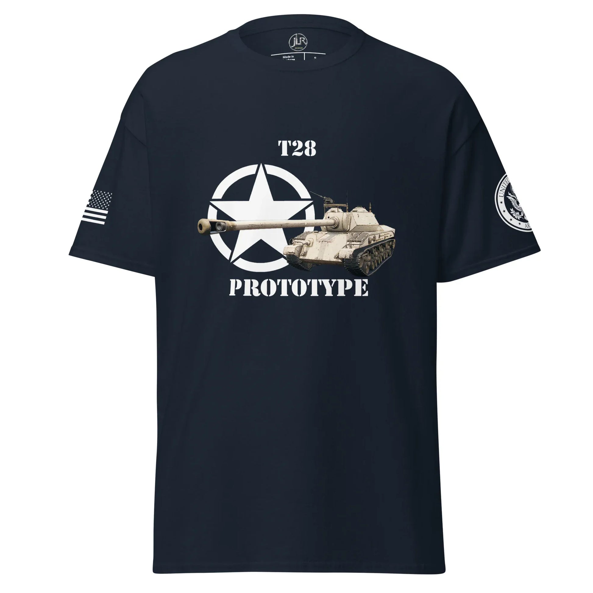 amerikanischer-panzerjager-t28-prototype-t-shirt-t-shirt-jlr-design-65700 - JLR Design