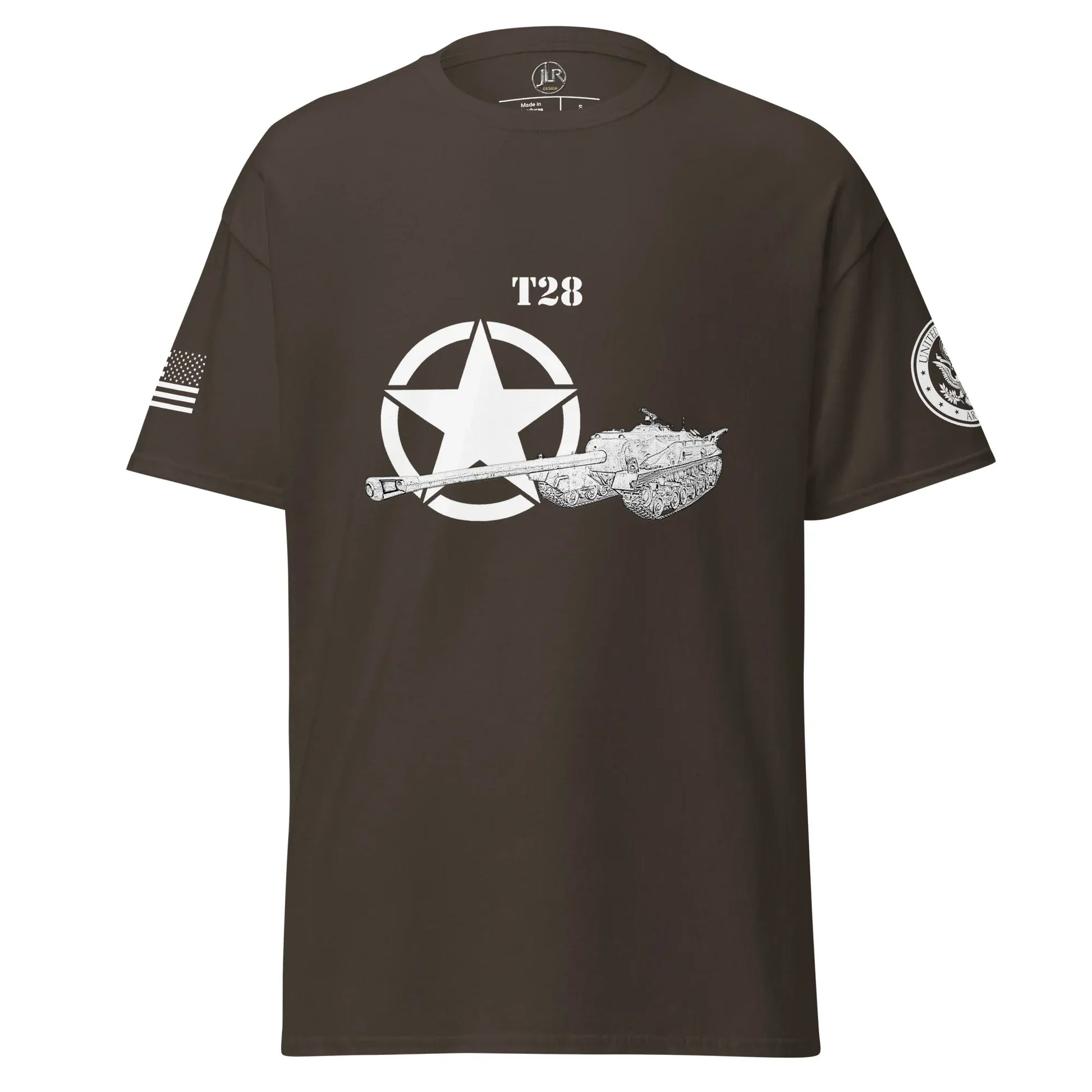 amerikanischer-panzerjager-t28-t-shirt-sw-t-shirt-jlr-design-26115 - JLR Design