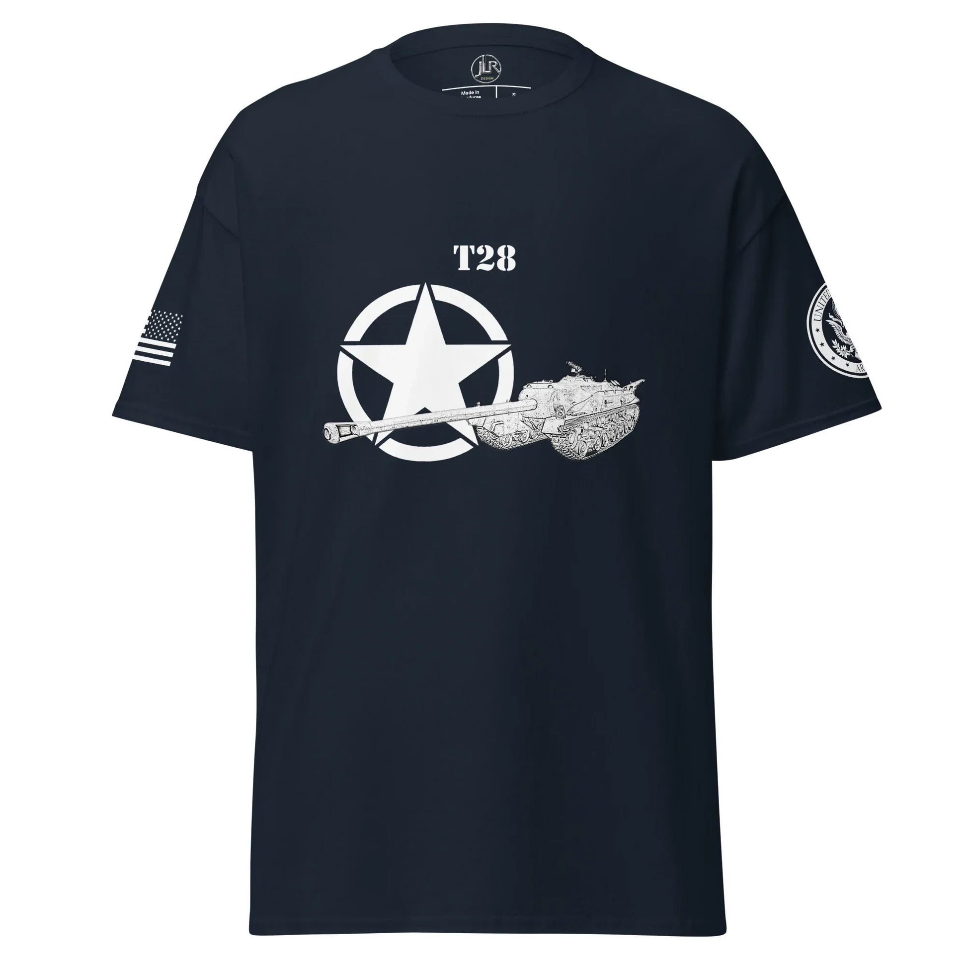 amerikanischer-panzerjager-t28-t-shirt-sw-t-shirt-jlr-design-96302 - JLR Design