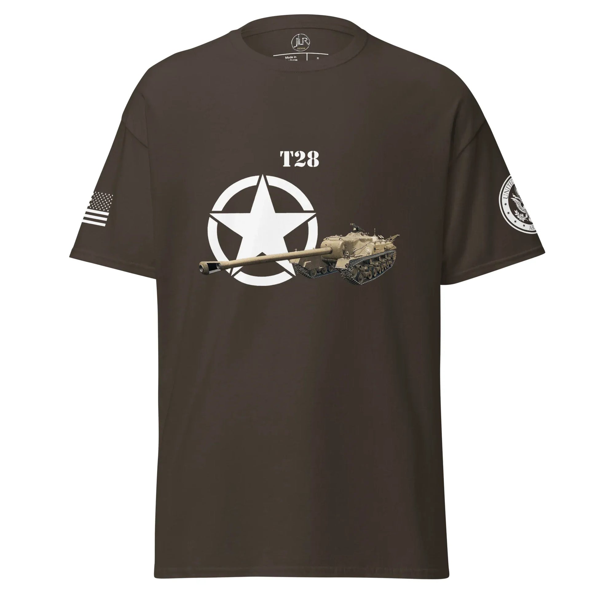 amerikanischer-panzerjager-t28-t-shirt-t-shirt-jlr-design-48089 - JLR Design
