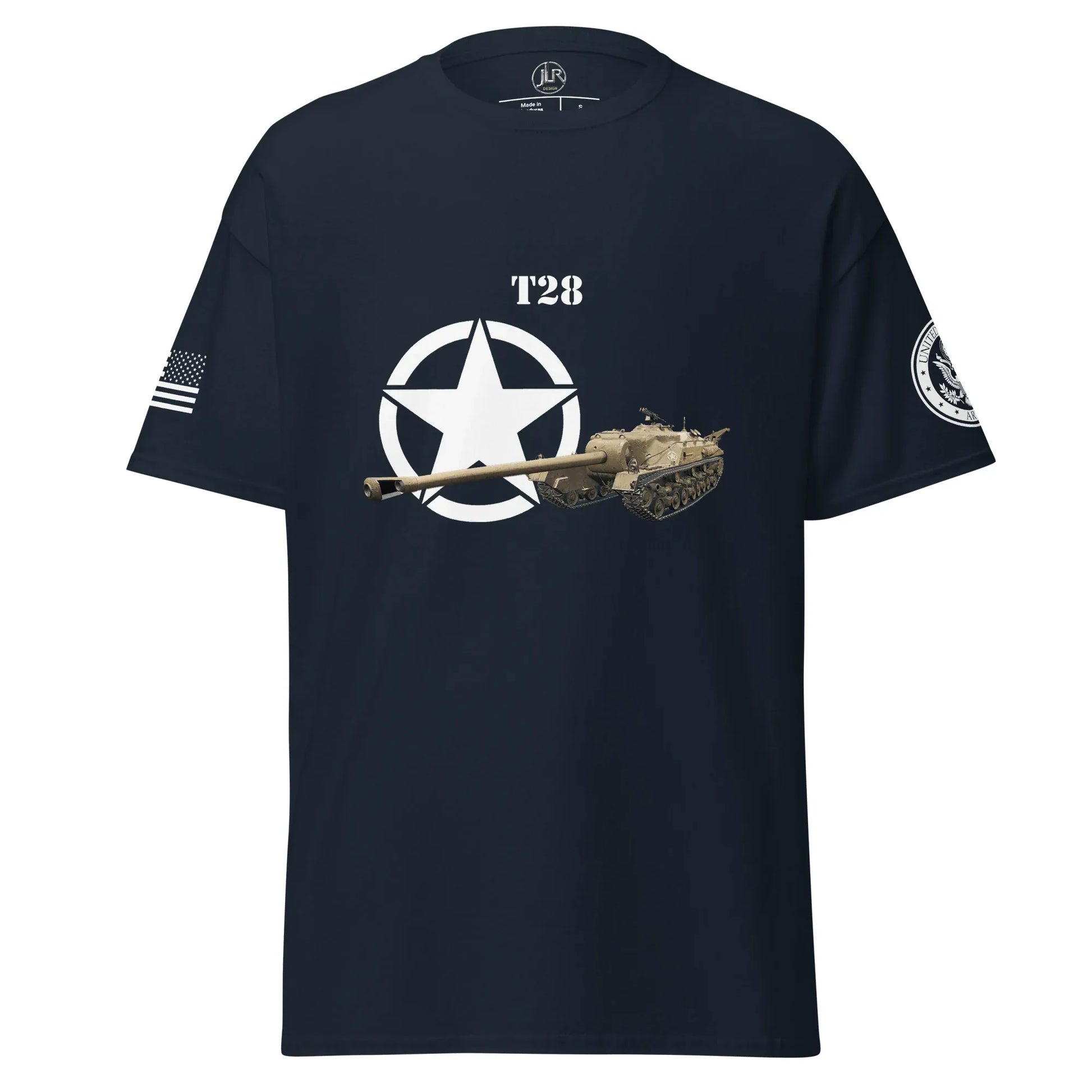 amerikanischer-panzerjager-t28-t-shirt-t-shirt-jlr-design-78067 - JLR Design