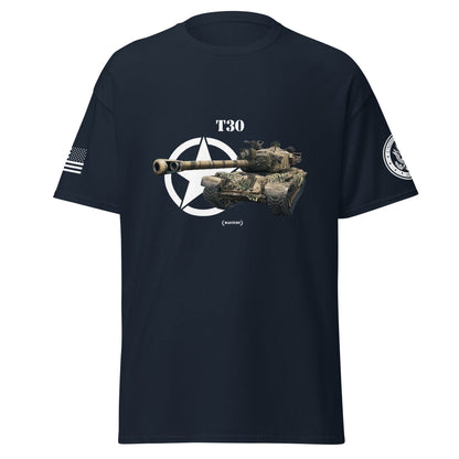 Amerikanischer Panzerjäger T30 Mastery T-Shirt T-Shirt 33.99 Gildan, Herren, Mastery, Panzerjäger, T30, Tanks, Thunder, War, World JLR Design