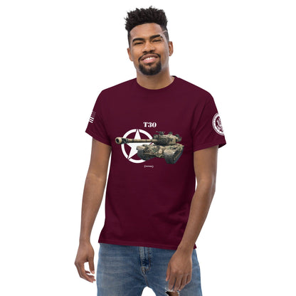 Amerikanischer Panzerjäger T30 Mastery T-Shirt T-Shirt 33.99 Gildan, Herren, Mastery, Panzerjäger, T30, Tanks, Thunder, War, World JLR Design