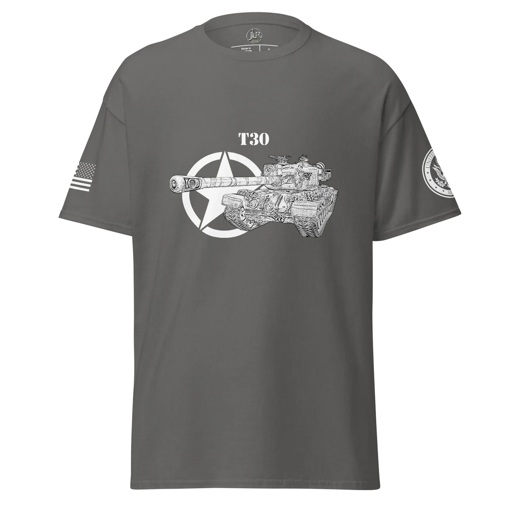 amerikanischer-panzerjager-t30-t-shirt-sw-t-shirt-jlr-design-90649 - JLR Design