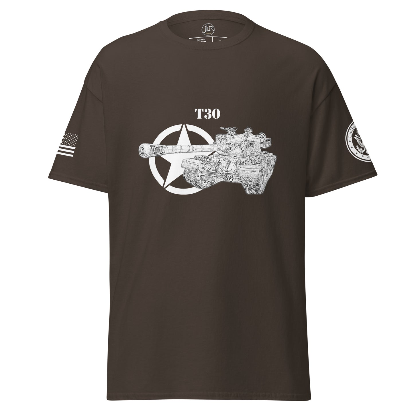 Amerikanischer Panzerjäger T30 T-Shirt sw T-Shirt JLR Design