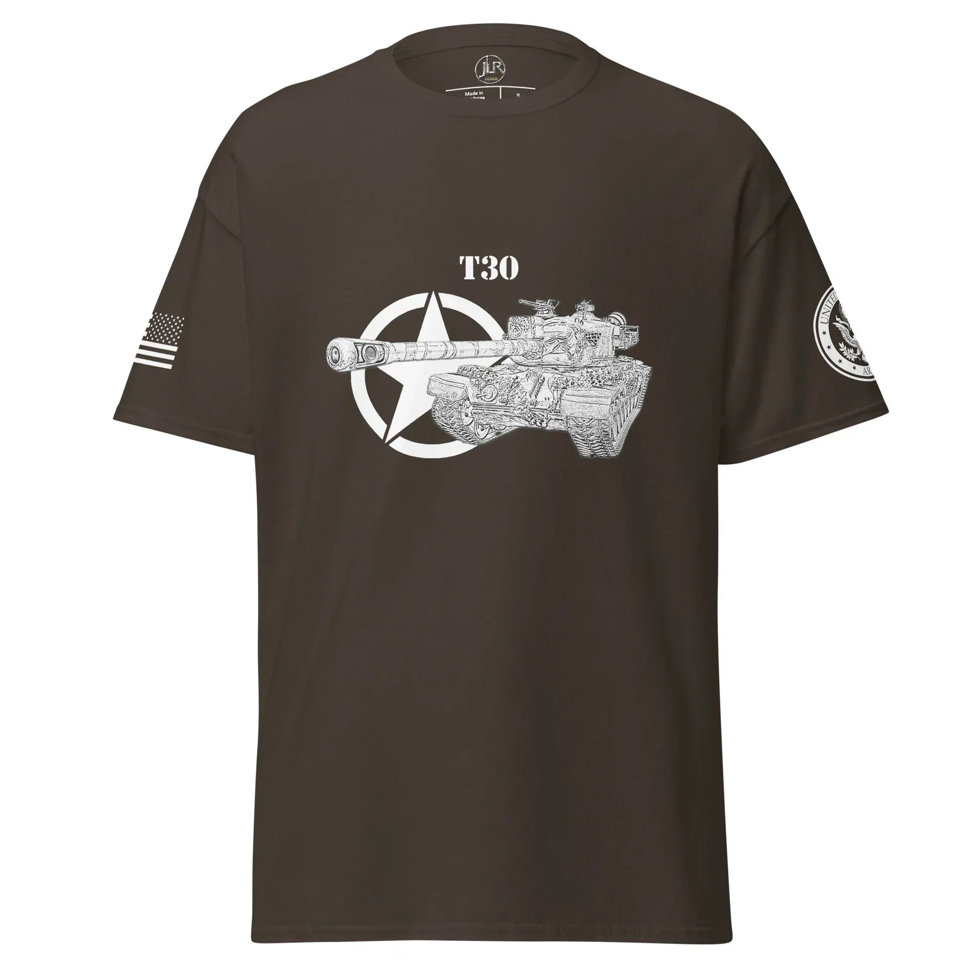 amerikanischer-panzerjager-t30-t-shirt-sw-t-shirt-jlr-design-72044 - JLR Design