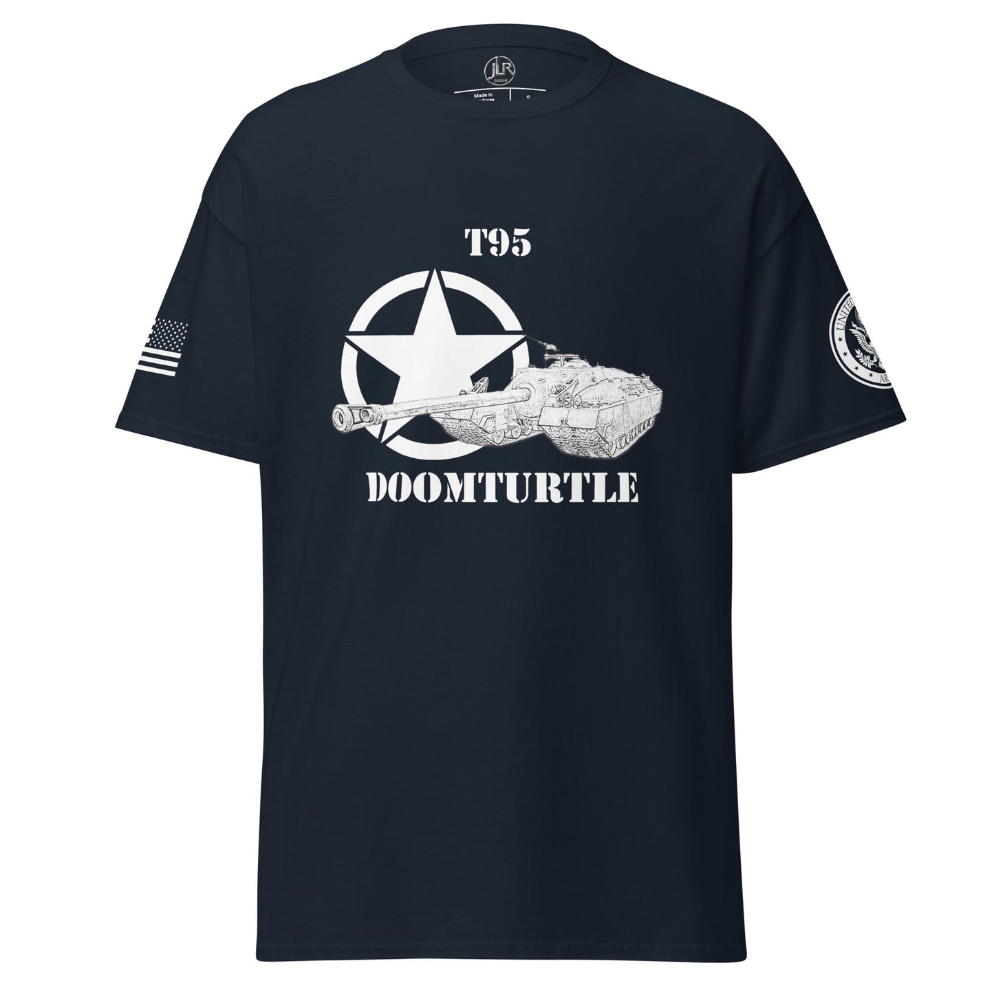 Amerikanischer Panzerjäger T95 Doomturtle T-Shirt sw T-Shirt JLR Design