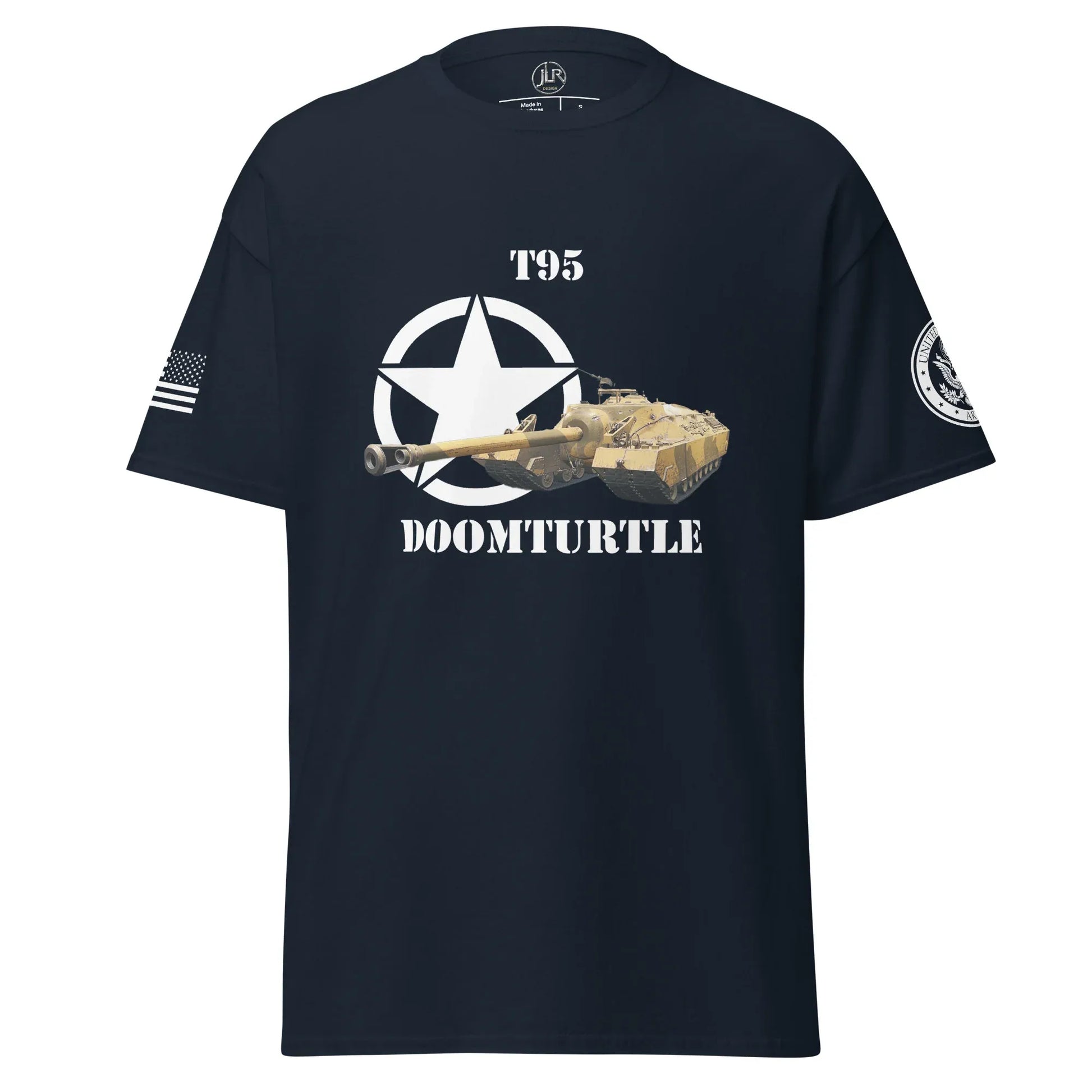 amerikanischer-panzerjager-t95-doomturtle-t-shirt-t-shirt-jlr-design-21721 - JLR Design