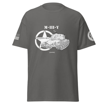 Amerikanischer schwerer Panzer M-III-Y Mastery T-Shirt sw T-Shirt 29.99 Herren, M-III-Y, Mastery, Panzer, schwerer, sw, T-Shirt, Tanks, Thunder, War, World JLR Design