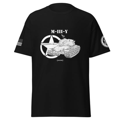 Amerikanischer schwerer Panzer M-III-Y Mastery T-Shirt sw T-Shirt 29.99 Herren, M-III-Y, Mastery, Panzer, schwerer, sw, T-Shirt, Tanks, Thunder, War, World JLR Design