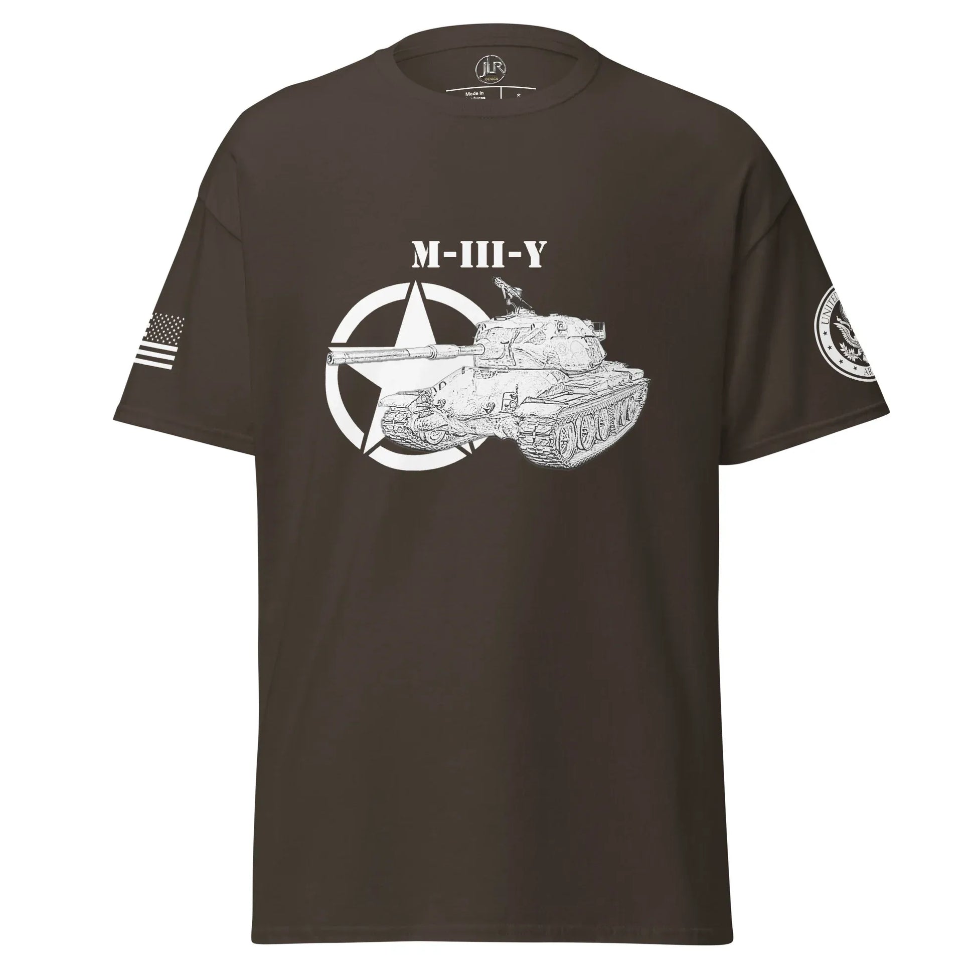 amerikanischer-schwerer-panzer-m-iii-y-t-shirt-sw-t-shirt-jlr-design-98057 - JLR Design