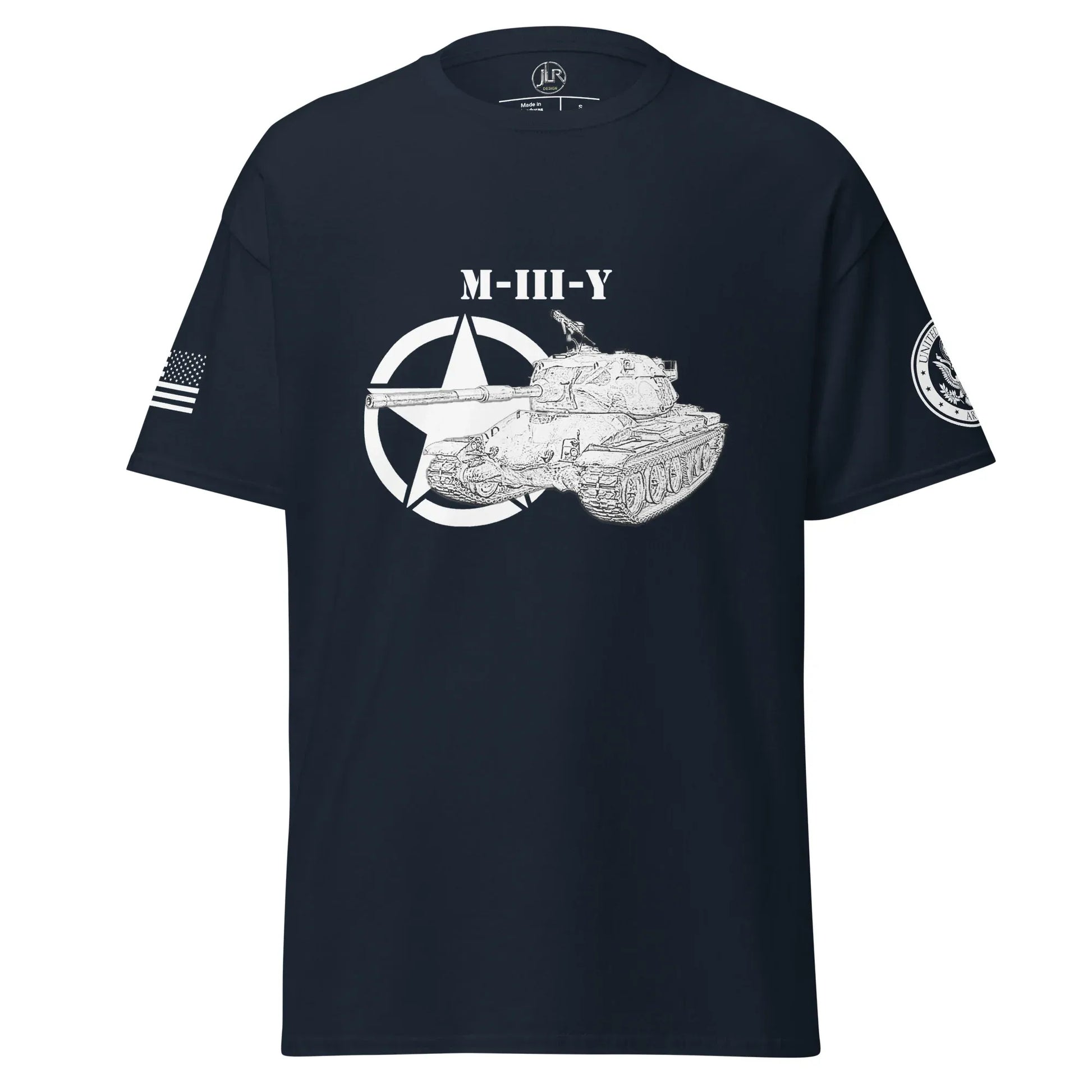 amerikanischer-schwerer-panzer-m-iii-y-t-shirt-sw-t-shirt-jlr-design-89487 - JLR Design