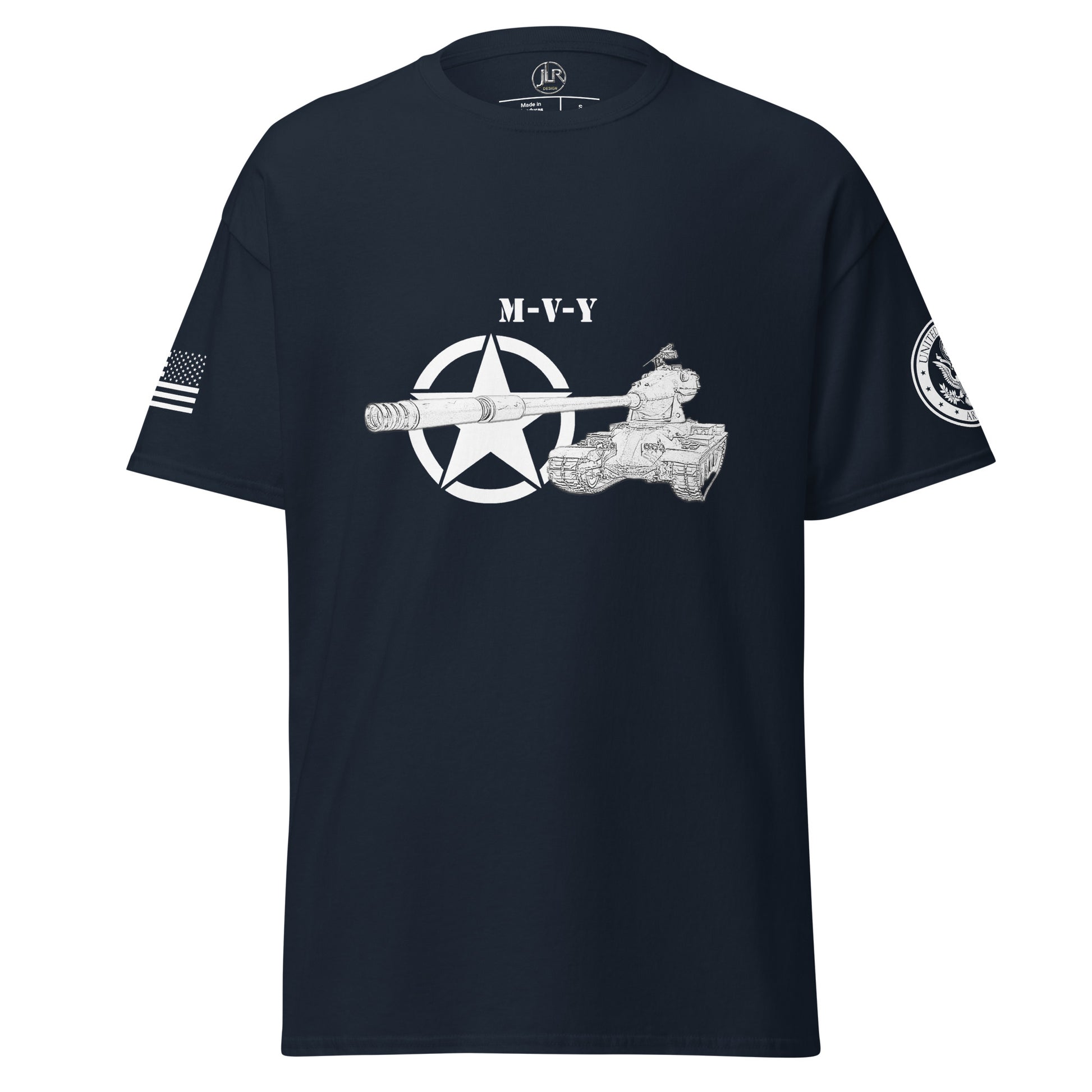 Amerikanischer schwerer Panzer M-V-Y T-Shirt sw T-Shirt JLR Design