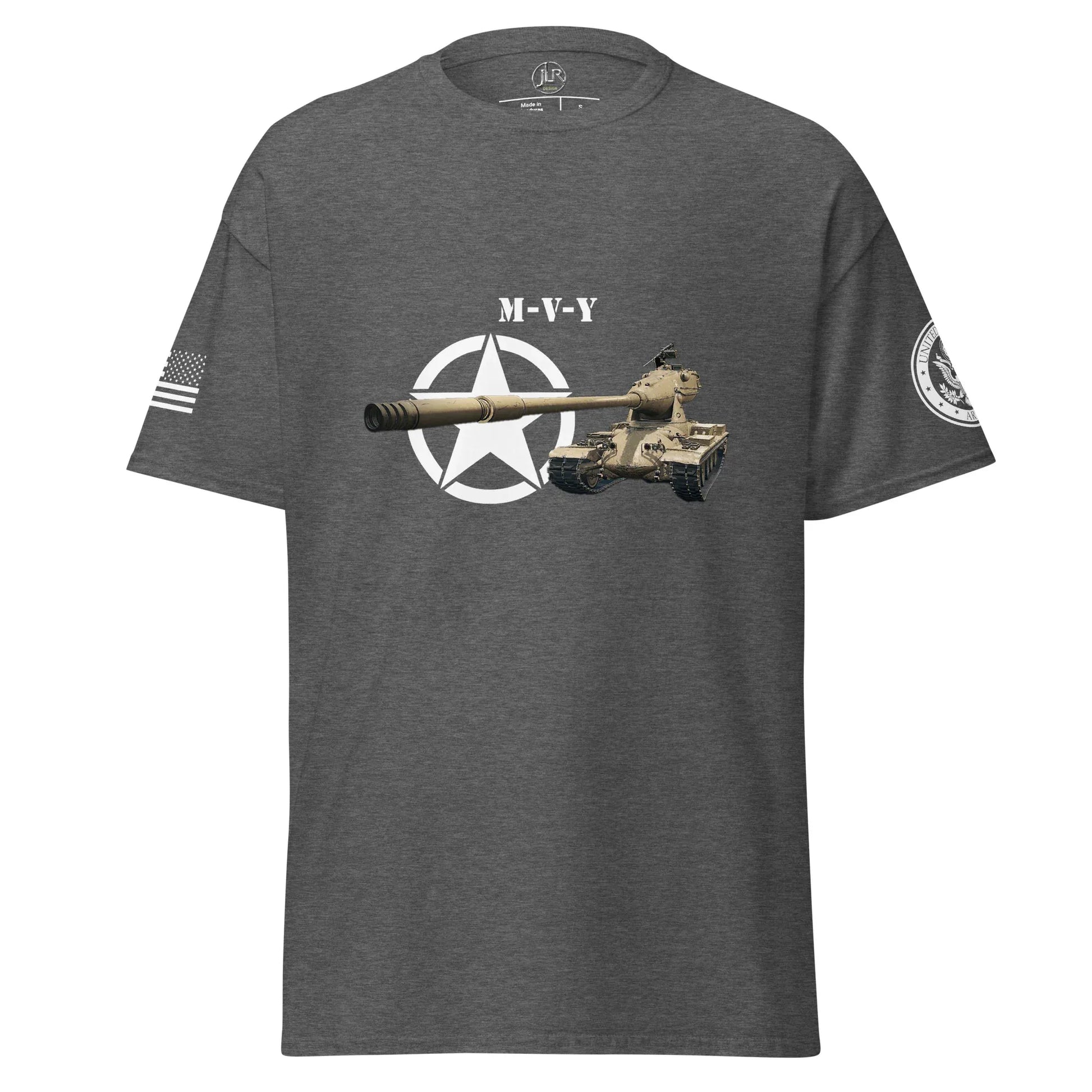 amerikanischer-schwerer-panzer-m-v-y-t-shirt-t-shirt-jlr-design-55856 - JLR Design