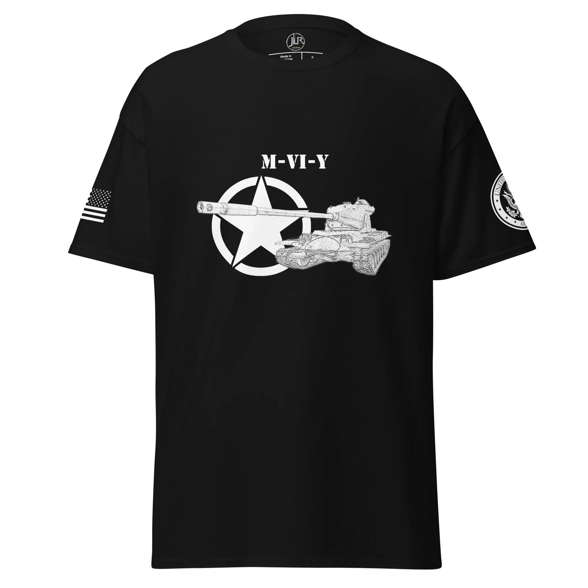 amerikanischer-schwerer-panzer-m-vi-y-t-shirt-sw-t-shirt-jlr-design-23077 - JLR Design