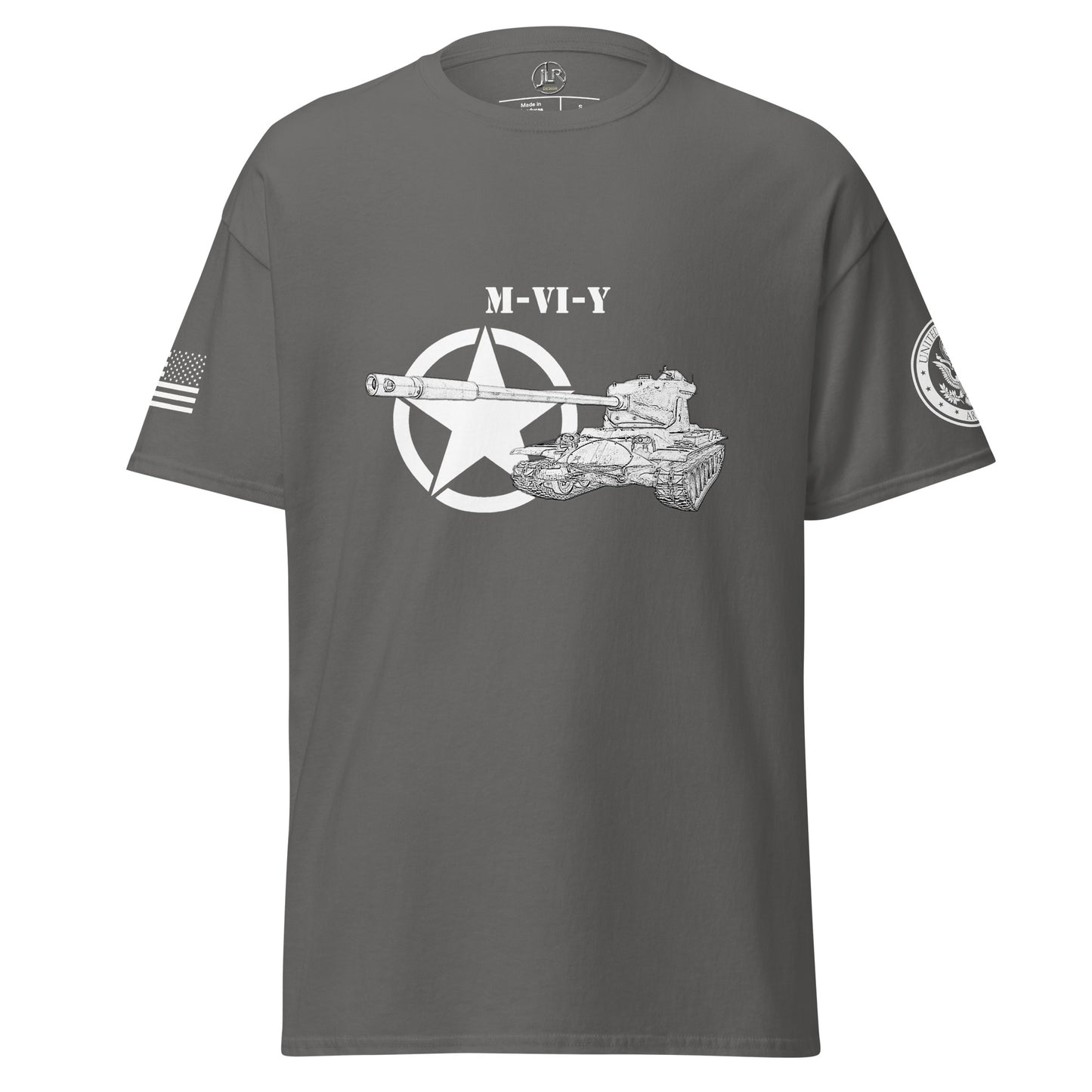 Amerikanischer schwerer Panzer M-VI-Y T-Shirt sw T-Shirt JLR Design