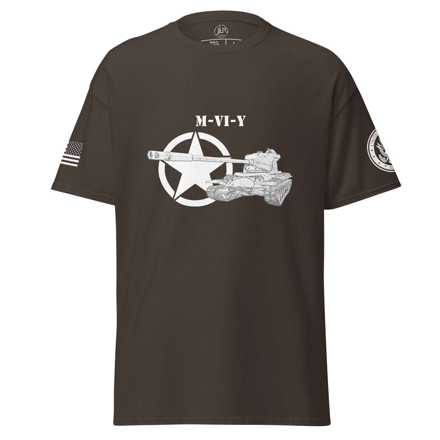 Amerikanischer schwerer Panzer M-VI-Y T-Shirt sw T-Shirt JLR Design