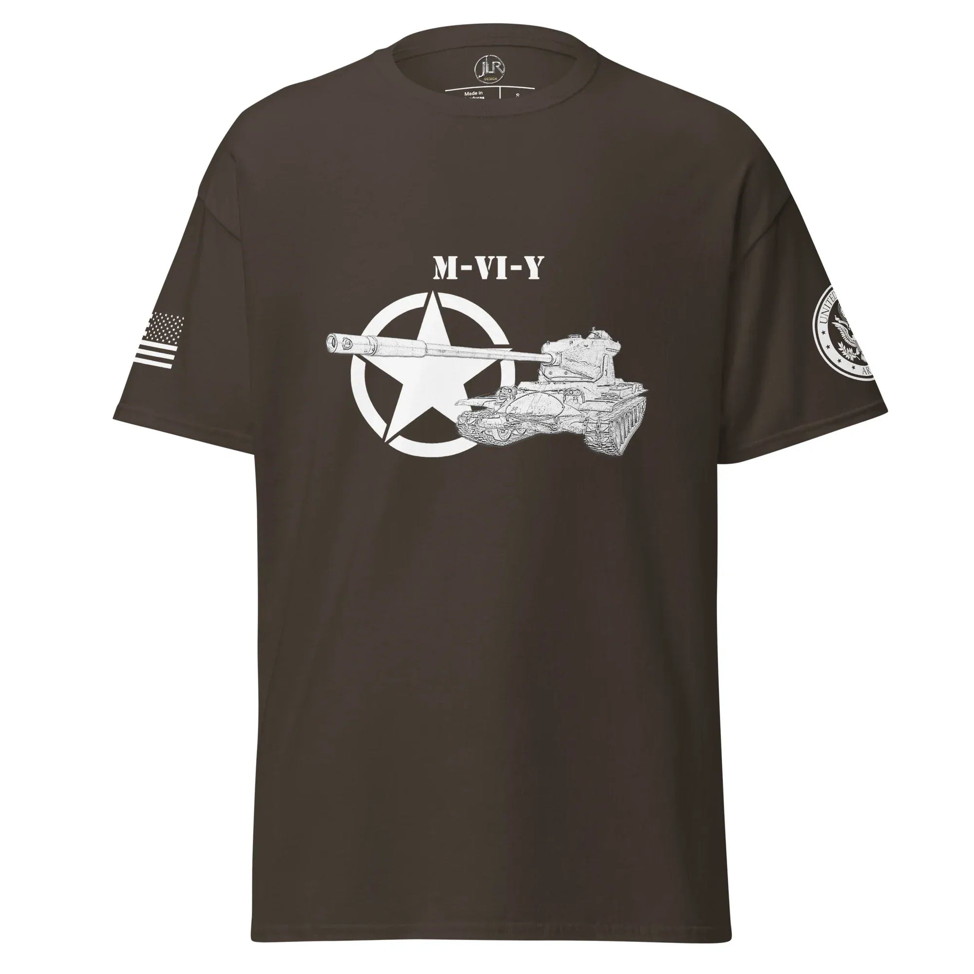 amerikanischer-schwerer-panzer-m-vi-y-t-shirt-sw-t-shirt-jlr-design-37678 - JLR Design