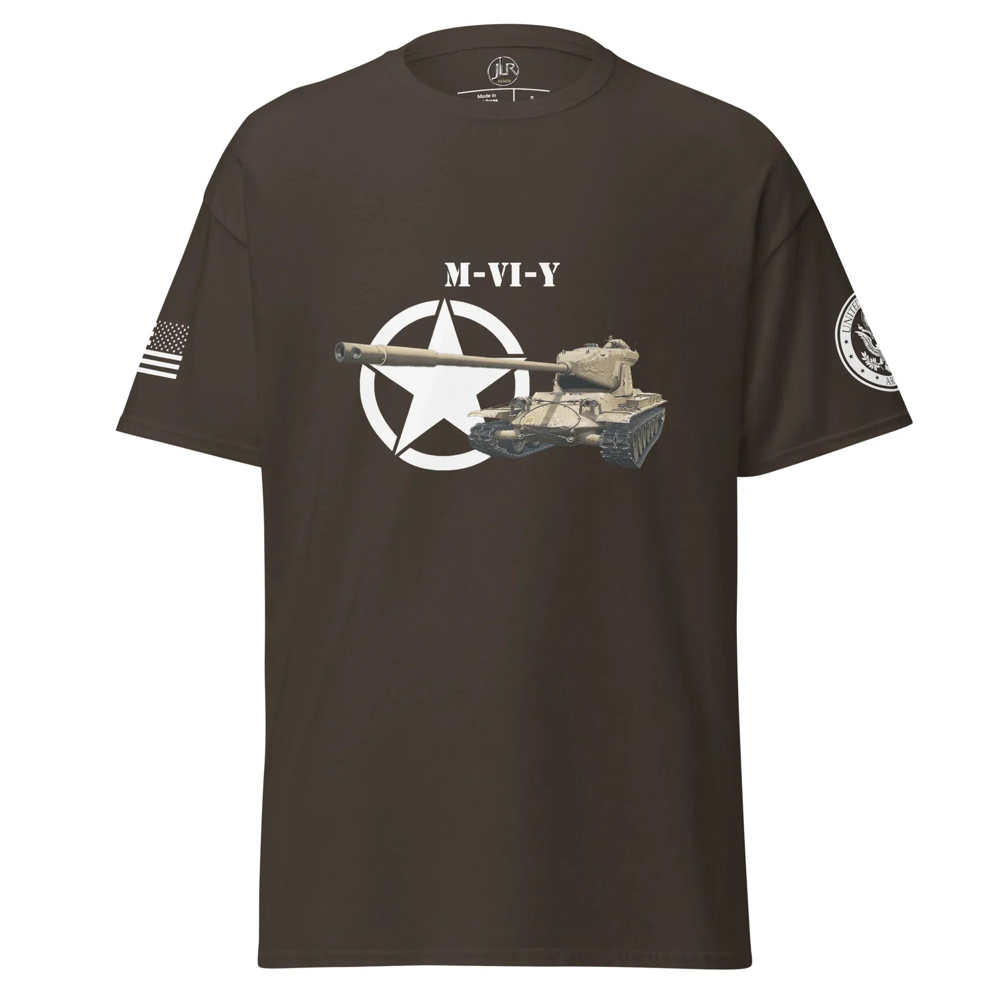 amerikanischer-schwerer-panzer-m-vi-y-t-shirt-t-shirt-jlr-design-67438 - JLR Design