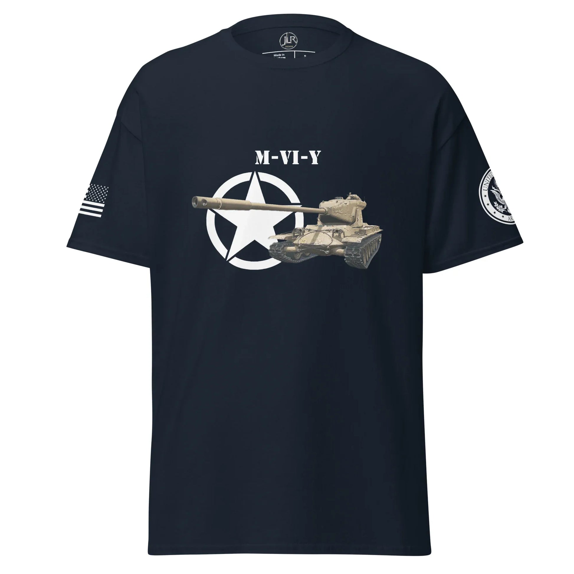 amerikanischer-schwerer-panzer-m-vi-y-t-shirt-t-shirt-jlr-design-20495 - JLR Design