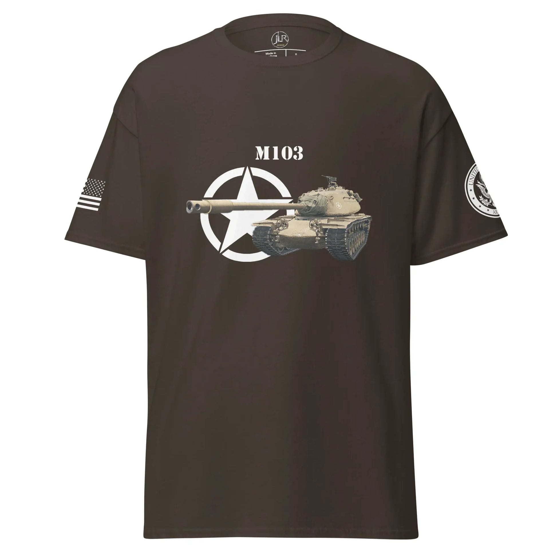 amerikanischer-schwerer-panzer-m103-t-shirt-t-shirt-jlr-design-63011 - JLR Design