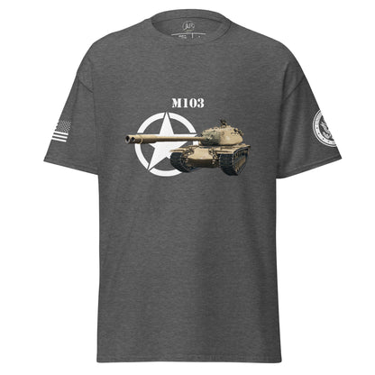 Amerikanischer schwerer Panzer M103 T-Shirt T-Shirt JLR Design