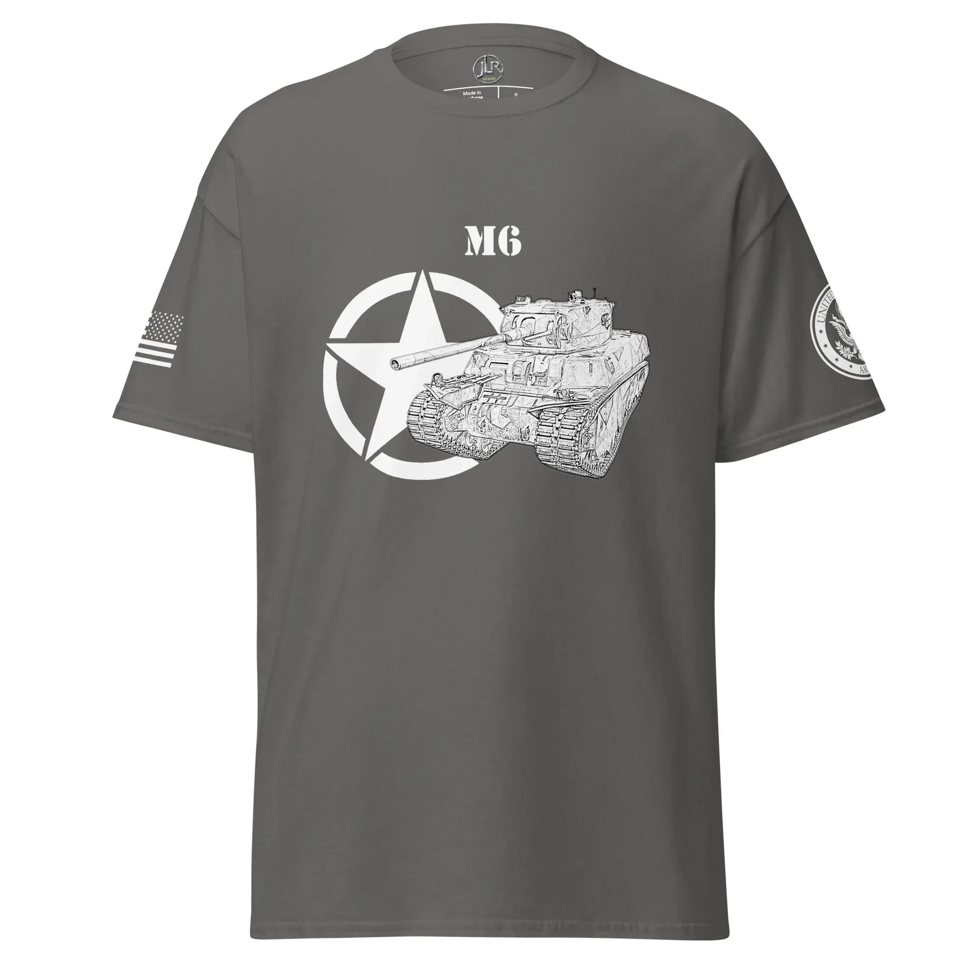amerikanischer-schwerer-panzer-m6-t-shirt-sw-t-shirt-jlr-design-85146 - JLR Design
